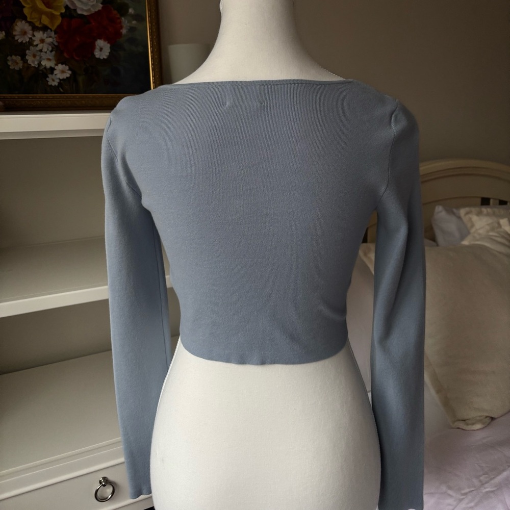 Pale Blue Cardigan - Picture 3 of 3
